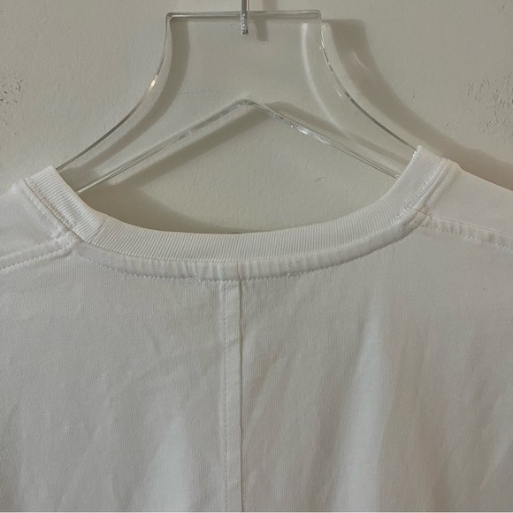 Madewell Cotton Relaxed Oversized Tee White T-shirt Short Sleeve small NWT - Picture 15 of 16